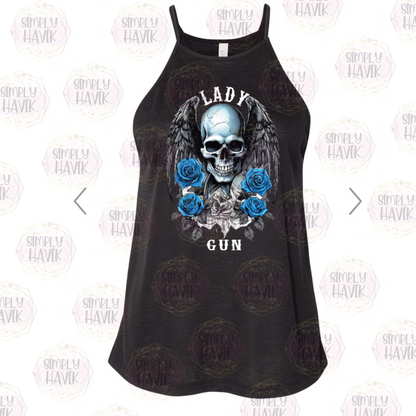 Lady Gun High Neck Tank