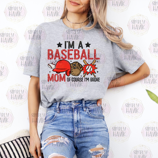 I'm a Baseball Mom